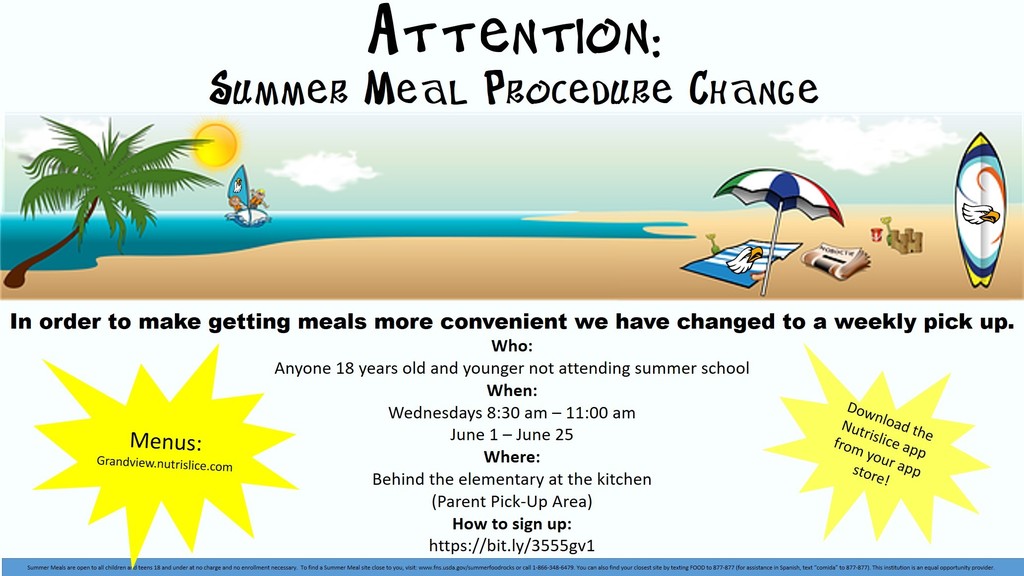 Summer Meals Information 2021