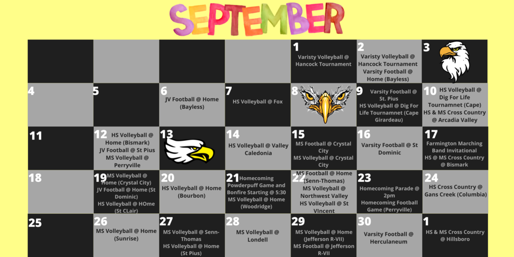 September in Eagle Nation