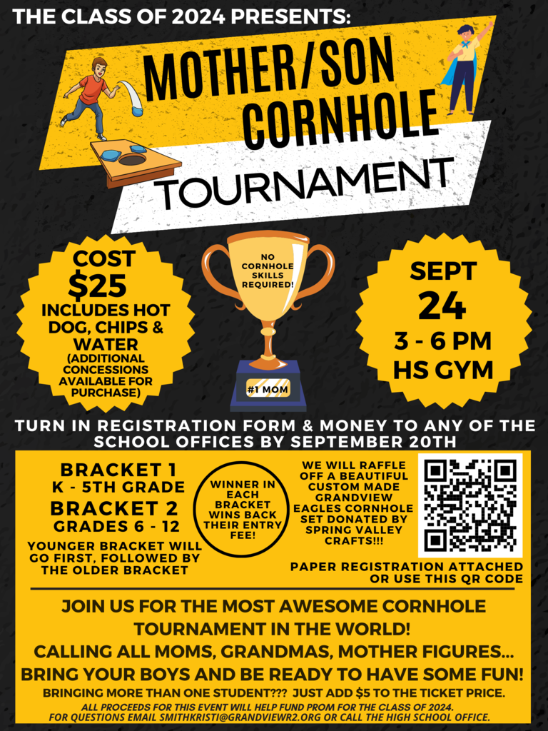 Cornhole Tournament Flyer