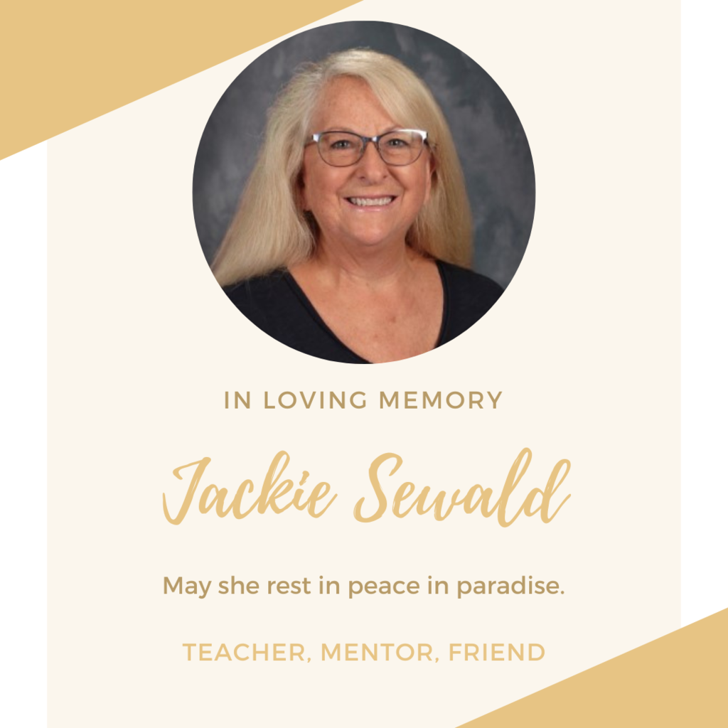 In Memory of Jackie Sewald